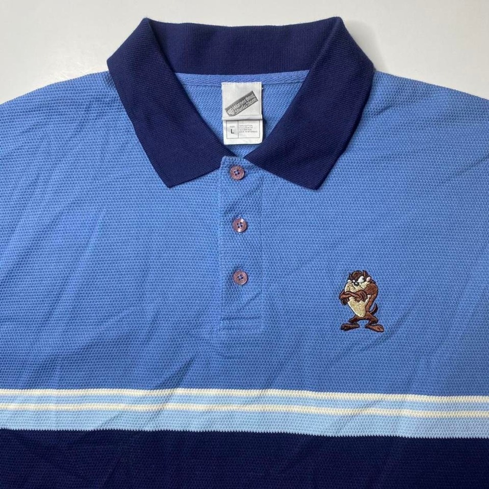 Vintage Y2K Tasmanian Devil‎ polo shirt
